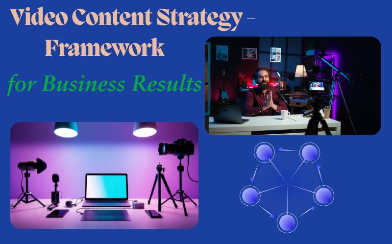 Video content strategy framework with audience platforms and content pillars