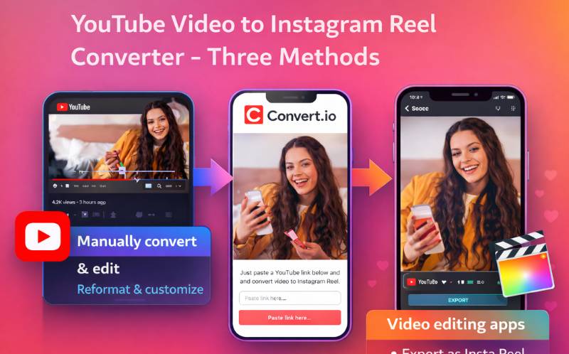 How to Convert Youtube Video to Instagram Reel explained with practical examples