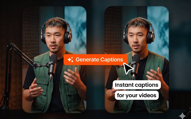 Auto Caption Generator for Youtube Shorts explained with practical examples
