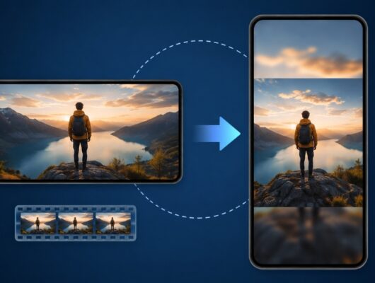 How to Create Vertical Video from Horizontal Without Cropping — complete guide with AI tools