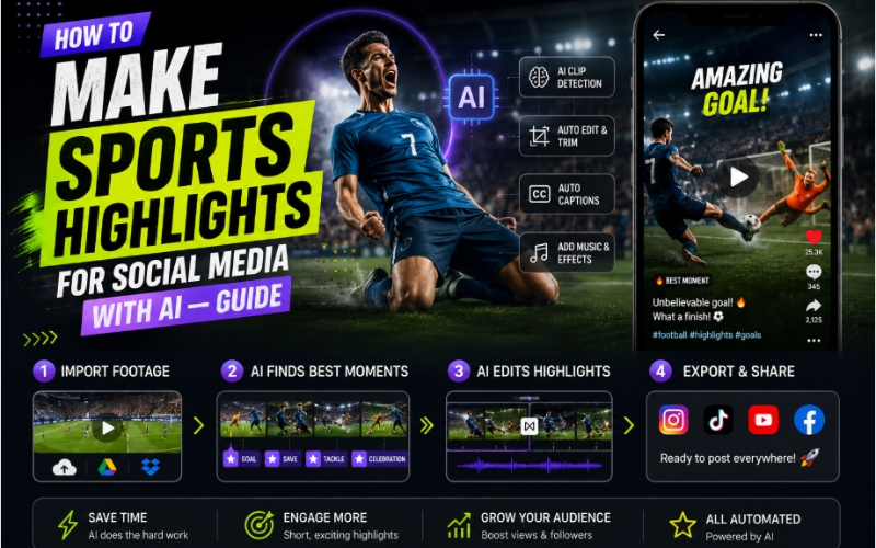 How to Make Sports Highlights for Social Media with Ai — complete guide with AI tools