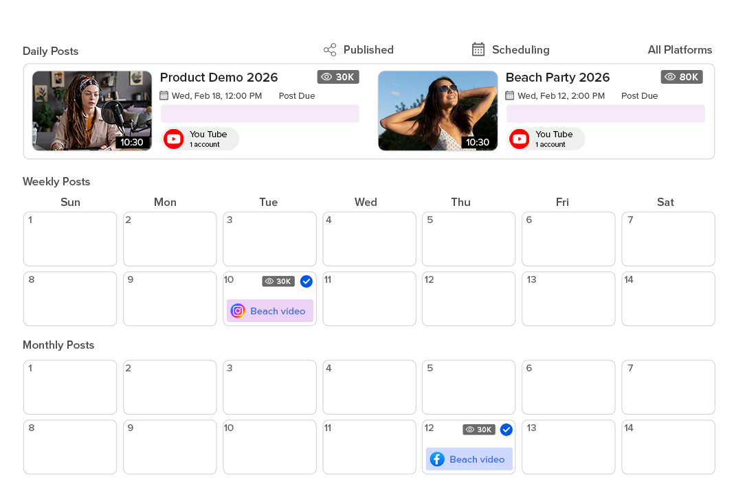 Best free tool to post video to all social media platforms compared