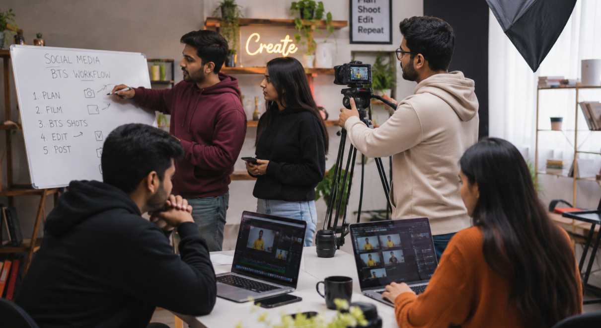 How to Make Behind the Scenes Videos for Social Media — complete guide with AI tools
