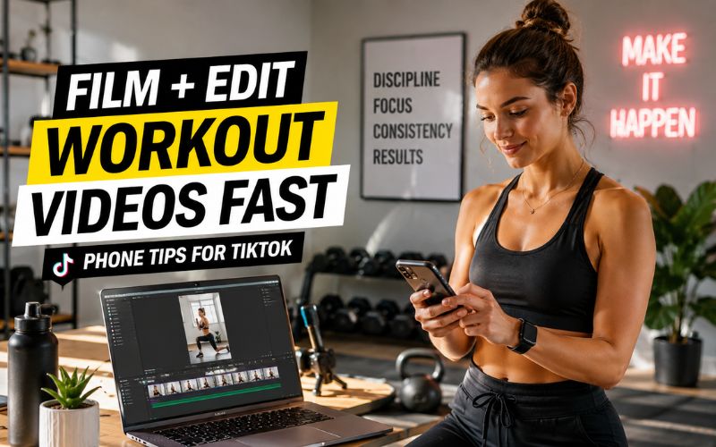 Best Free Tool to Make Professional Fitness Videos for Instagram tips and settings for social media