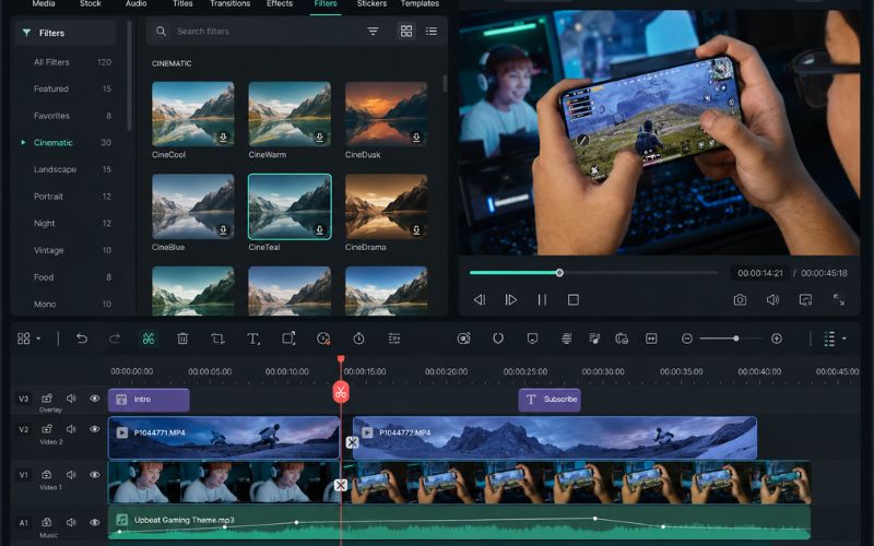 Reaction Video Maker Online tips and settings for social media