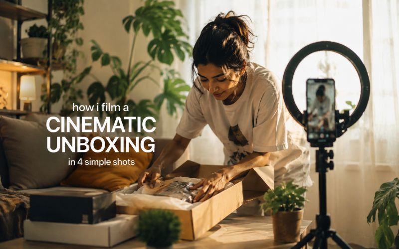 How to Make Unboxing Videos for Tiktok and Instagram step by step workflow 2026