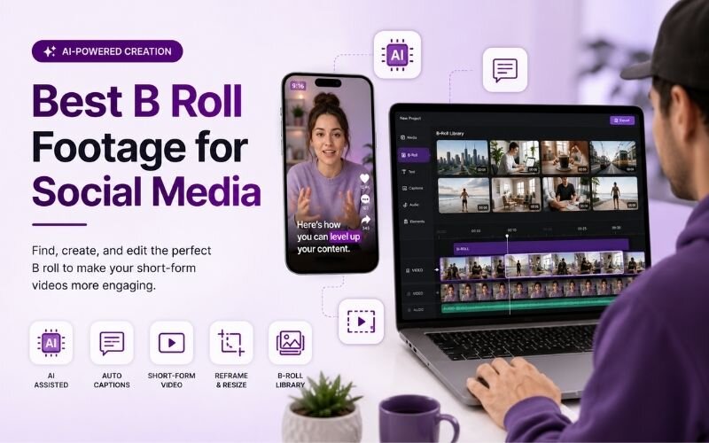 Best B Roll Footage for Social Media tips and settings for social media