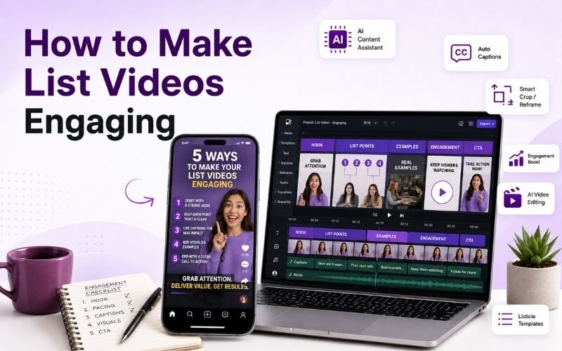 How to Create Listicle Videos for Social Media