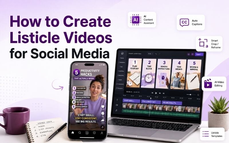 How to Create Listicle Videos for Social Media