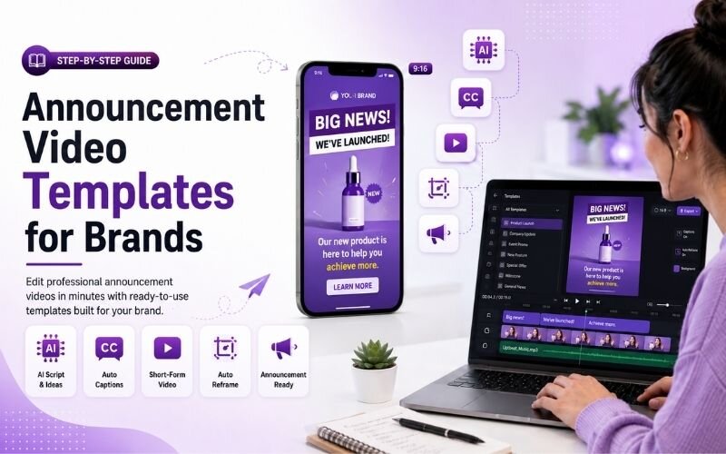 How to Make Announcement Videos for Social Media