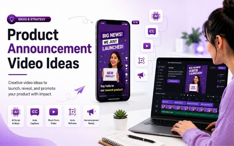 How to Make Announcement Videos for Social Media