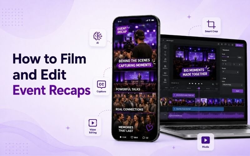 How to Make Event Recap Videos for Social Media