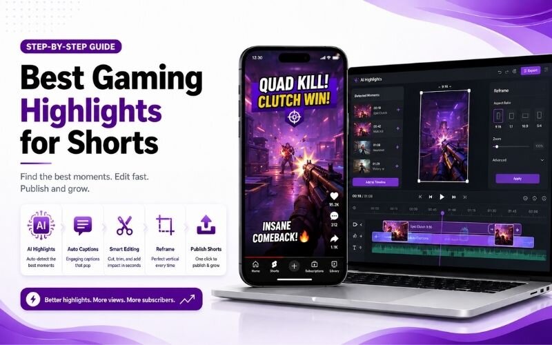 How to Make Gaming Clips for Youtube Shorts