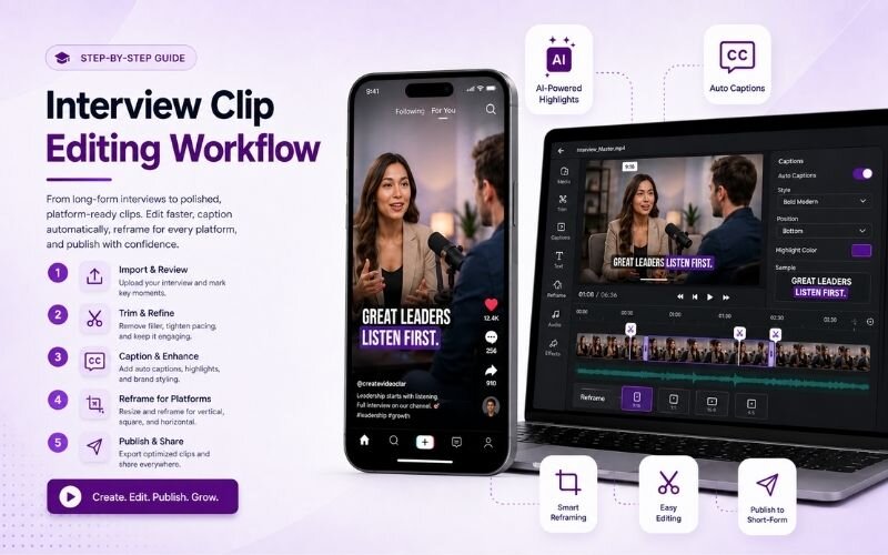 How to Make Interview Clips for Social Media