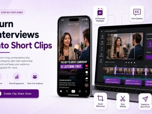 How to Make Interview Clips for Social Media