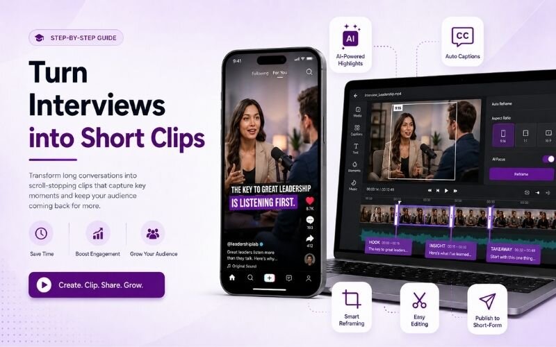 How to Make Interview Clips for Social Media