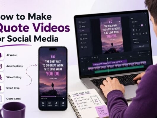How to Make Quote Videos for Social Media