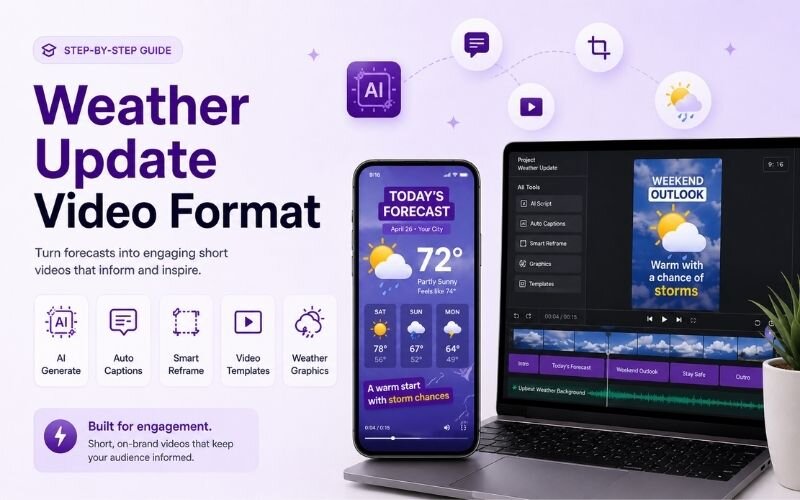 How to Make Weather Videos for Social Media