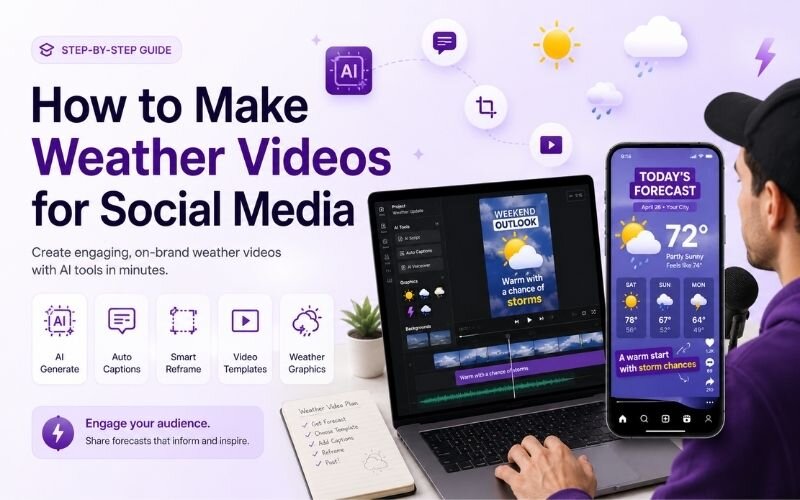 How to Make Weather Videos for Social Media