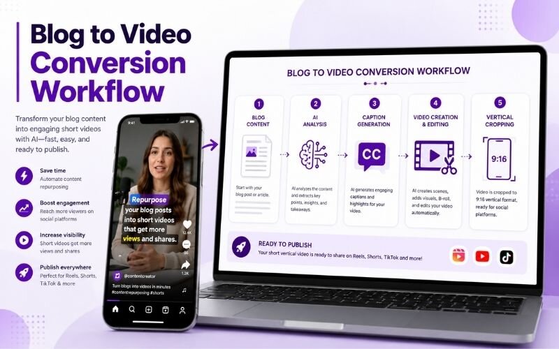 How to Repurpose Blog Content into Video Shorts