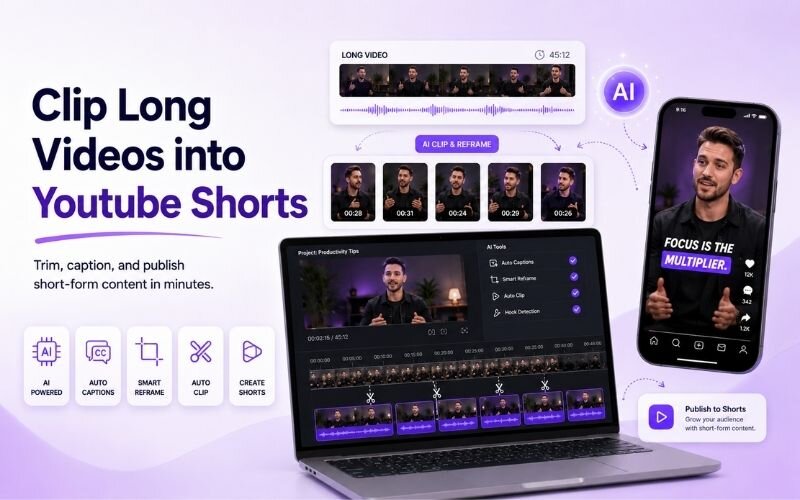 How to Turn Long Youtube Videos into Shorts