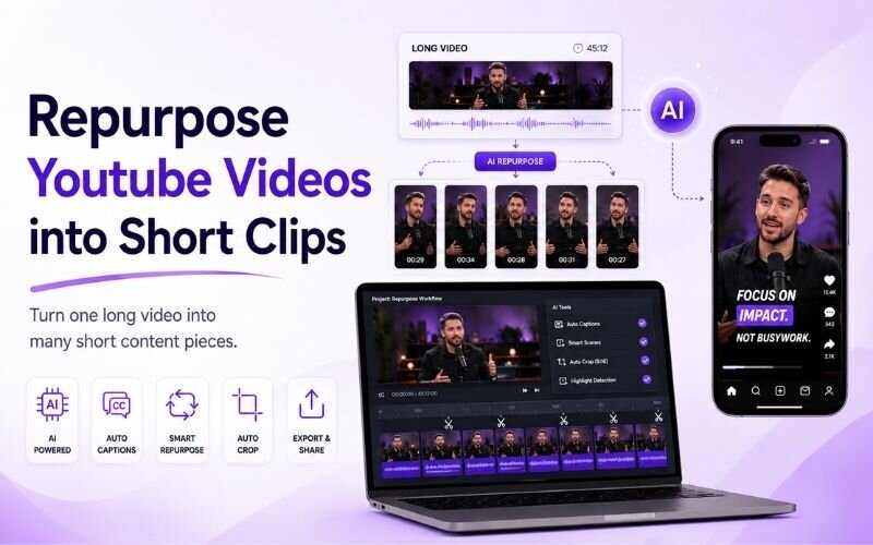 How to Turn Long Youtube Videos into Shorts