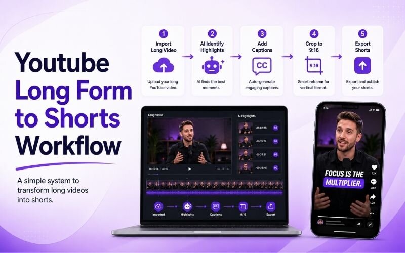 How to Turn Long Youtube Videos into Shorts